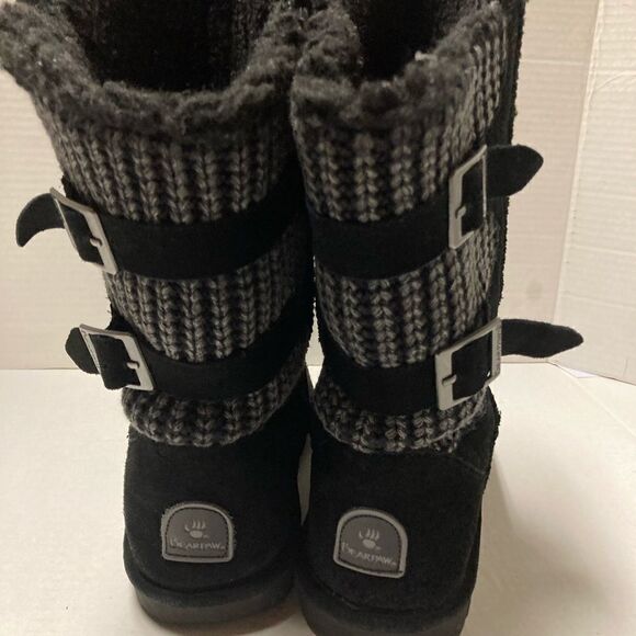 BEARPAW, women’s Boshie boots, Sz 11,Black, suede‎ - Picture 2 of 12